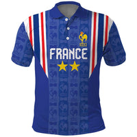 Custom France Football Polo Shirt Les Bleus Glory Road to 2026