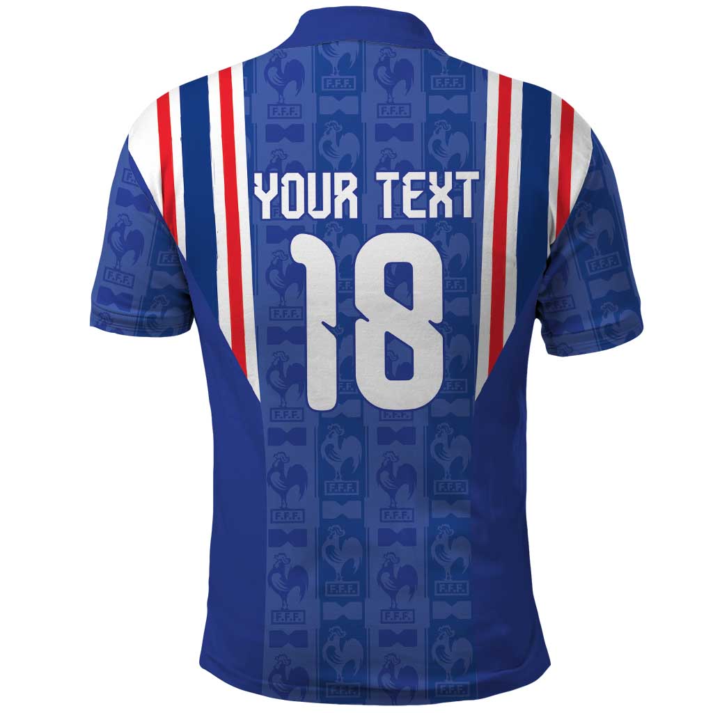 Custom France Football Polo Shirt Les Bleus Glory Road to 2026