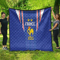 France Football Quilt Les Bleus Glory Road to 2026