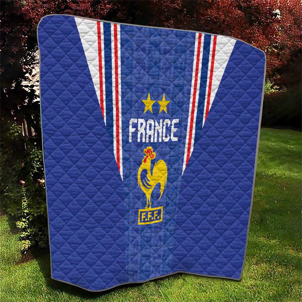 France Football Quilt Les Bleus Glory Road to 2026