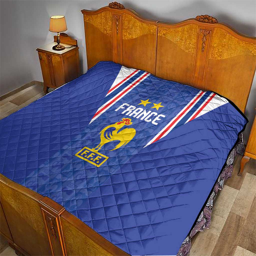 France Football Quilt Les Bleus Glory Road to 2026