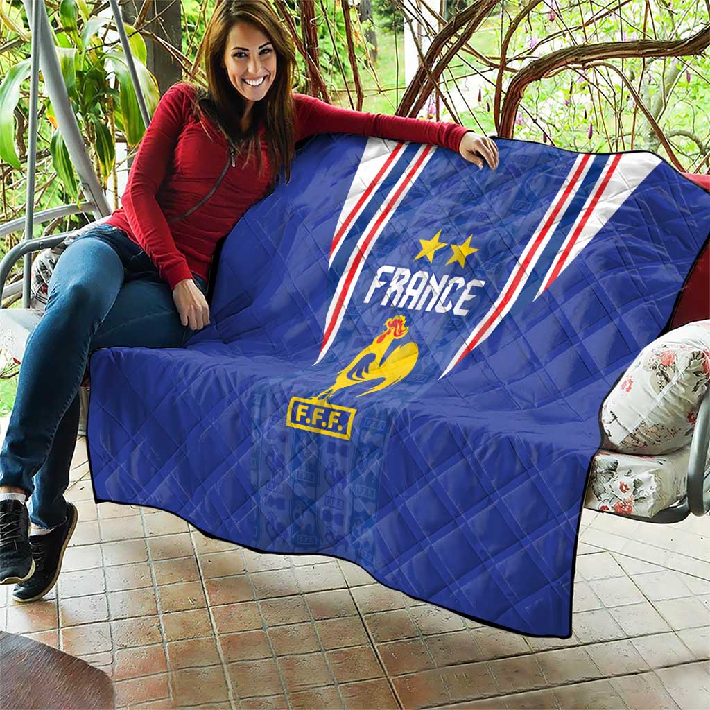 France Football Quilt Les Bleus Glory Road to 2026