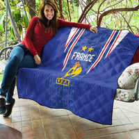 France Football Quilt Les Bleus Glory Road to 2026