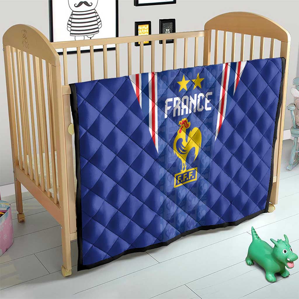 France Football Quilt Les Bleus Glory Road to 2026