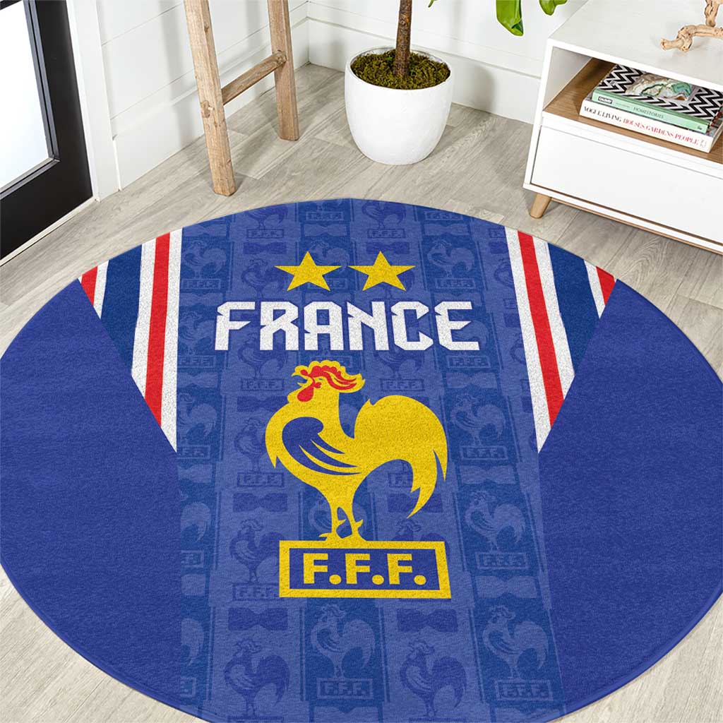 France Football Round Carpet Les Bleus Glory Road to 2026