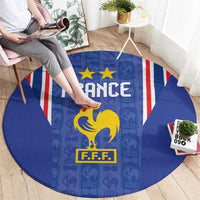 France Football Round Carpet Les Bleus Glory Road to 2026