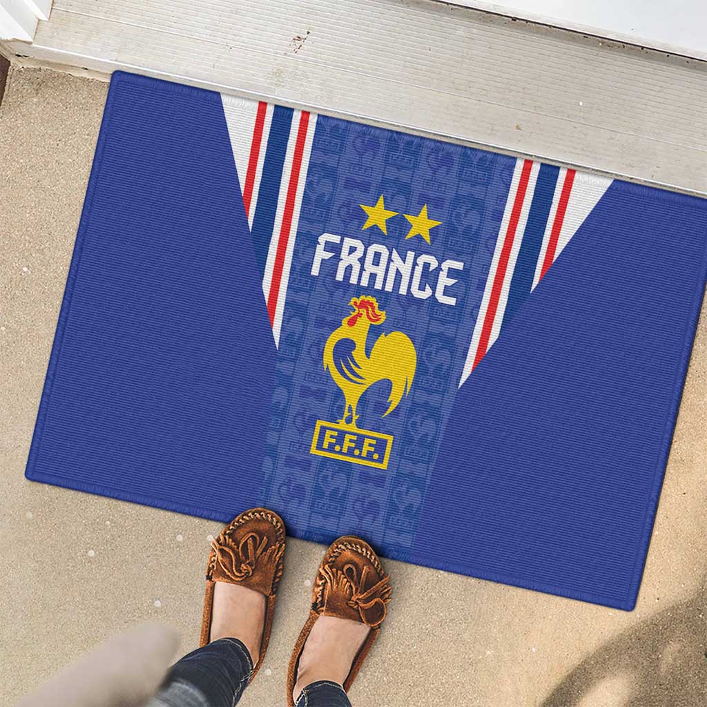 France Football Rubber Doormat Les Bleus Glory Road to 2026