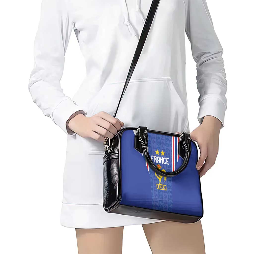 France Football Shoulder Handbag Les Bleus Glory Road to 2026
