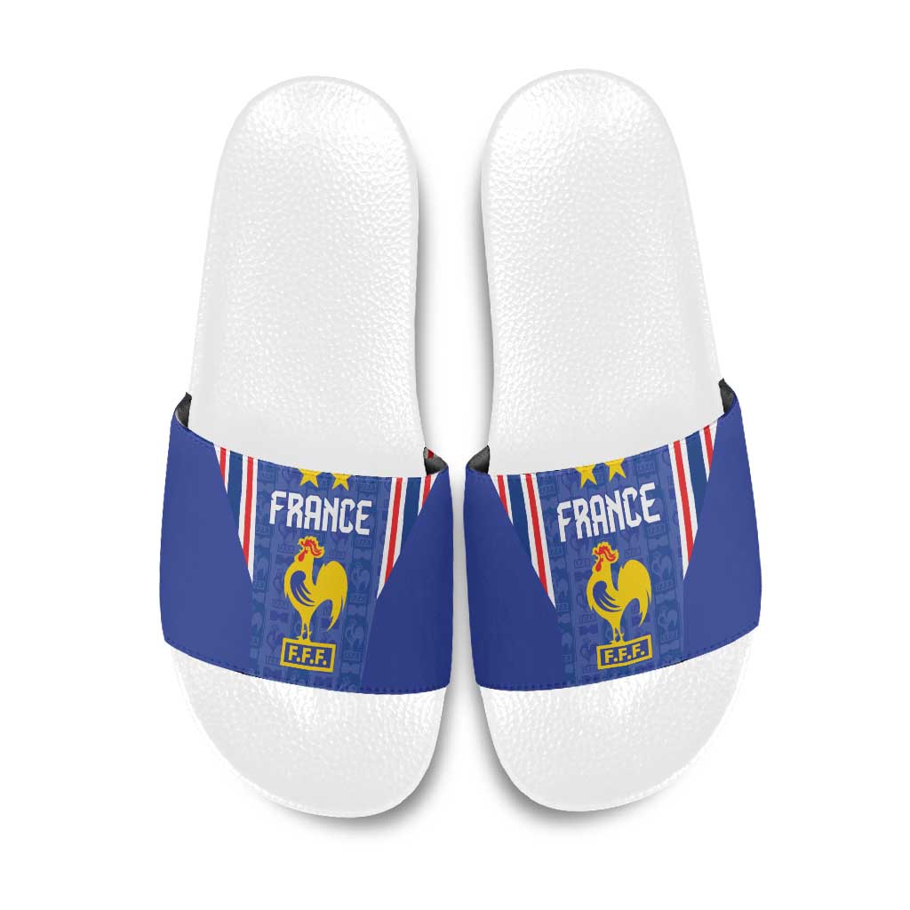 France Football Slide Sandals Les Bleus Glory Road to 2026