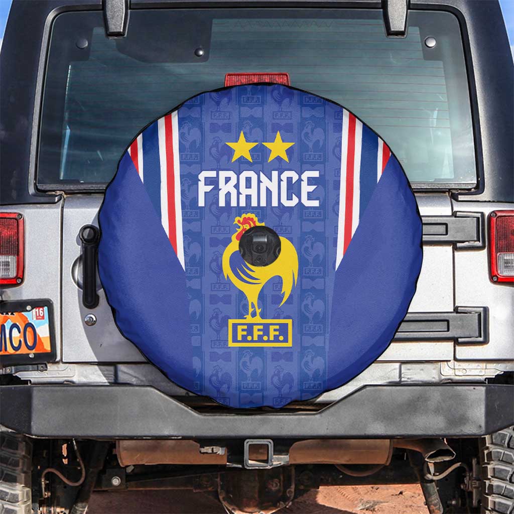 France Football Spare Tire Cover Les Bleus Glory Road to 2026
