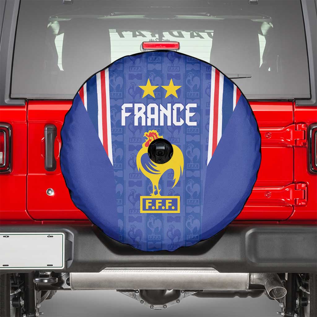 France Football Spare Tire Cover Les Bleus Glory Road to 2026