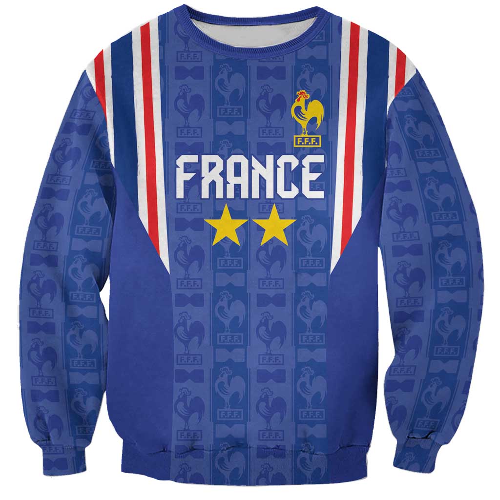 Custom France Football Sweatshirt Les Bleus Glory Road to 2026