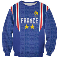 Custom France Football Sweatshirt Les Bleus Glory Road to 2026