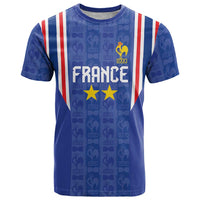 Custom France Football T Shirt Les Bleus Glory Road to 2026