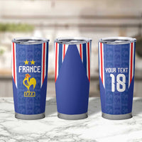 Custom France Football Tumbler Cup Les Bleus Glory Road to 2026