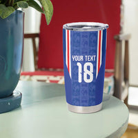 Custom France Football Tumbler Cup Les Bleus Glory Road to 2026