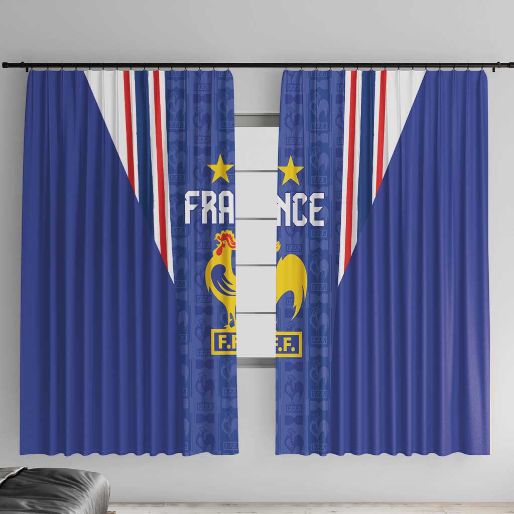 France Football Window Curtain Les Bleus Glory Road to 2026