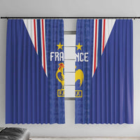 France Football Window Curtain Les Bleus Glory Road to 2026
