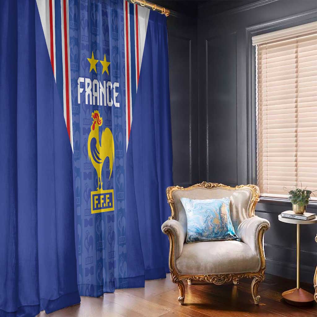 France Football Window Curtain Les Bleus Glory Road to 2026