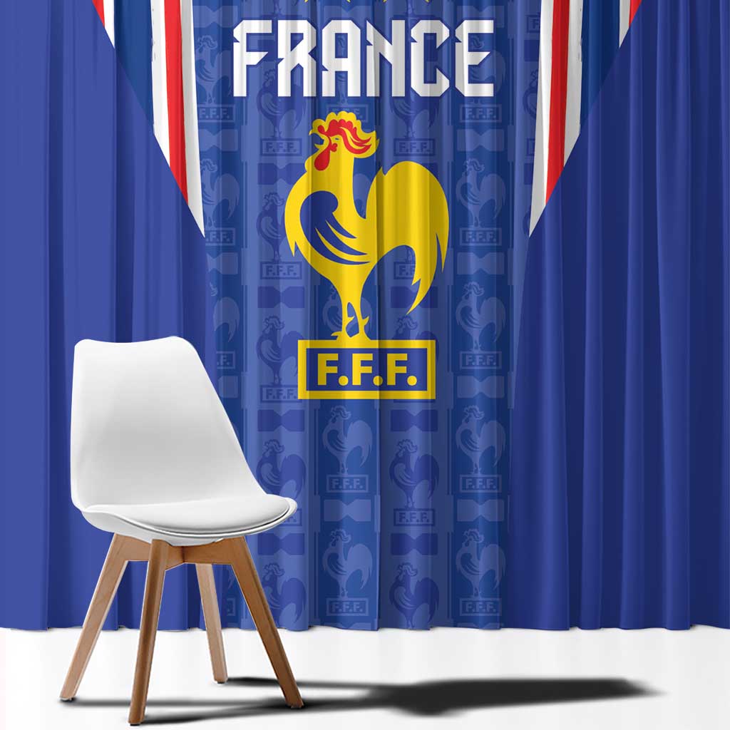 France Football Window Curtain Les Bleus Glory Road to 2026