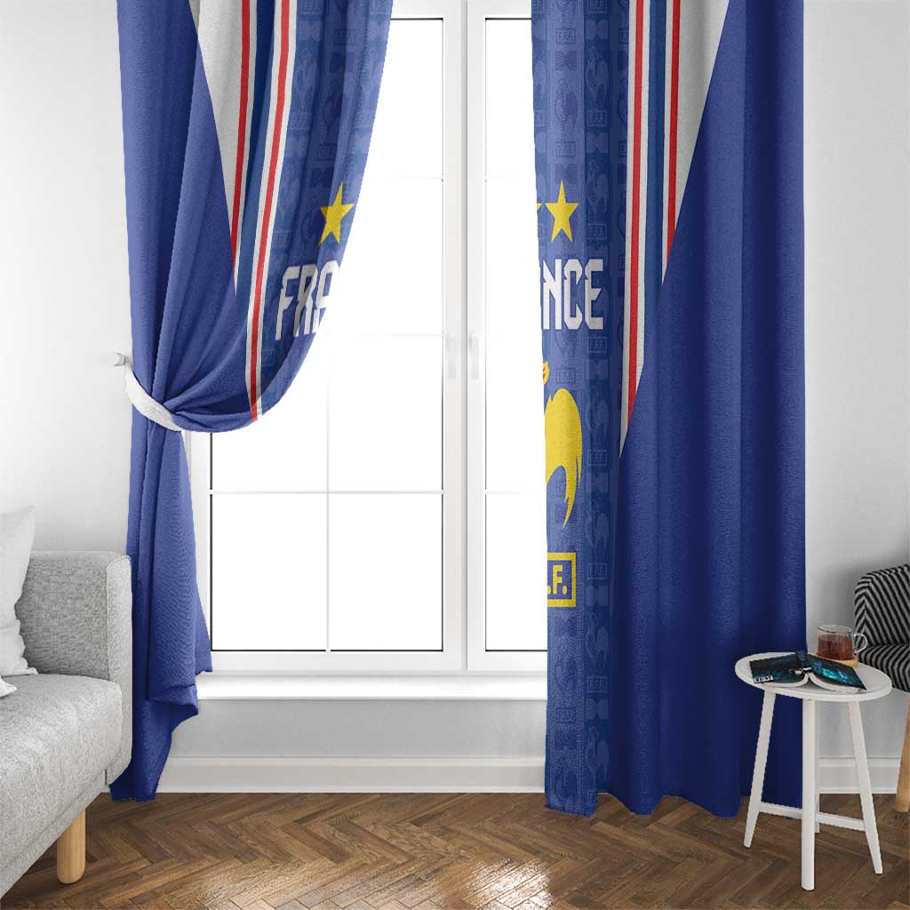 France Football Window Curtain Les Bleus Glory Road to 2026