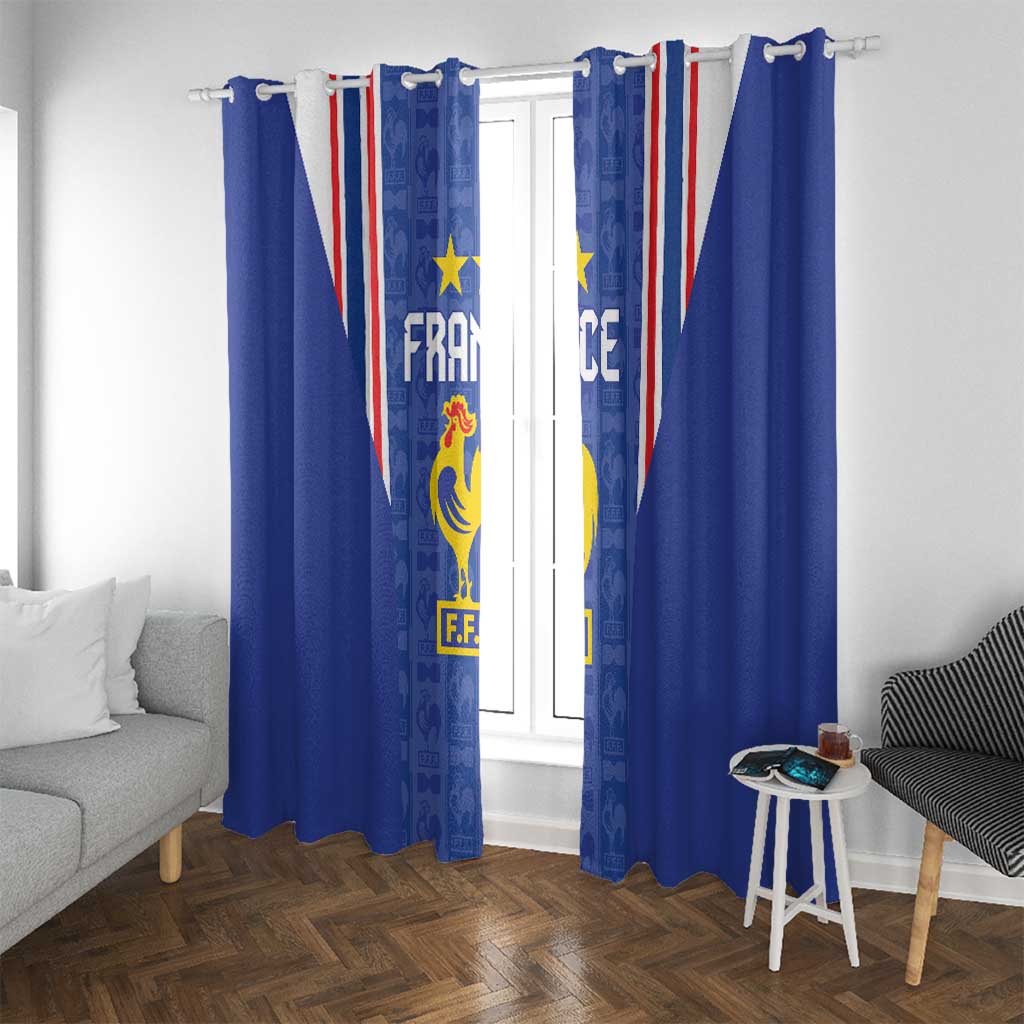 France Football Window Curtain Les Bleus Glory Road to 2026