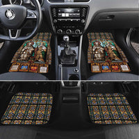 Happy Saints Cyril and Methodius Day Car Mats Christian Stained-Glass Window