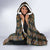 Happy Saints Cyril and Methodius Day Hooded Blanket Christian Stained-Glass Window