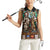 Happy Saints Cyril and Methodius Day Women Sleeveless Polo Shirt Christian Stained-Glass Window