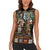 Happy Saints Cyril and Methodius Day Women Sleeveless Polo Shirt Christian Stained-Glass Window