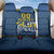 Custom Ukraine Volleyball Back Car Seat Cover Cholovicha Zbirna Ukrainy z Volejbolu
