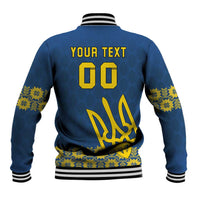 Custom Ukraine Volleyball Baseball Jacket Cholovicha Zbirna Ukrainy z Volejbolu