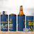 Custom Ukraine Volleyball 4 in 1 Can Cooler Tumbler Cholovicha Zbirna Ukrainy z Volejbolu