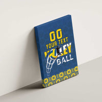 Custom Ukraine Volleyball Canvas Wall Art Cholovicha Zbirna Ukrainy z Volejbolu