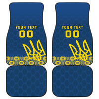 Custom Ukraine Volleyball Car Mats Cholovicha Zbirna Ukrainy z Volejbolu