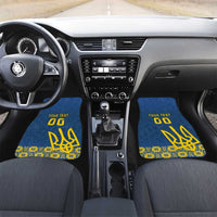 Custom Ukraine Volleyball Car Mats Cholovicha Zbirna Ukrainy z Volejbolu
