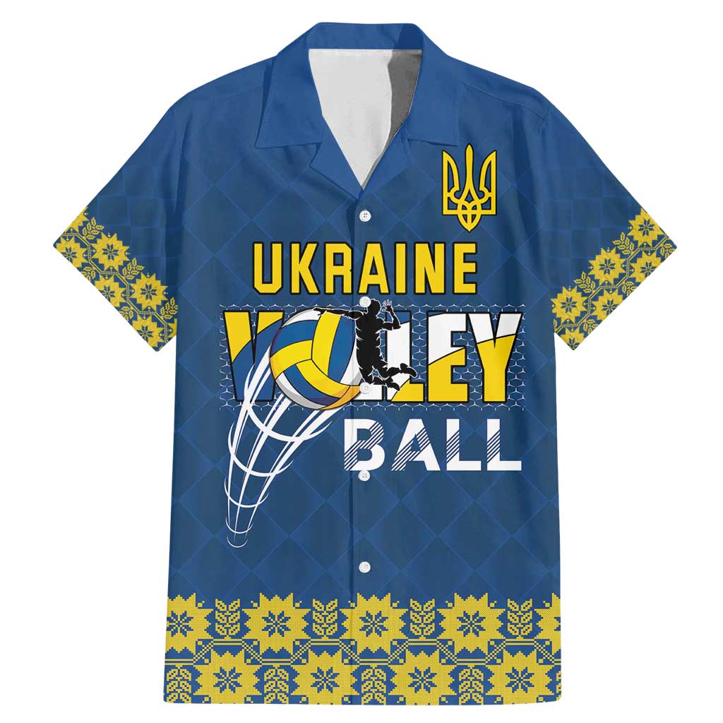Custom Ukraine Volleyball Family Matching Mermaid Dress and Hawaiian Shirt Cholovicha Zbirna Ukrainy z Volejbolu