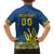 Custom Ukraine Volleyball Kid Hawaiian Shirt Cholovicha Zbirna Ukrainy z Volejbolu