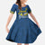 Custom Ukraine Volleyball Kid Short Sleeve Dress Cholovicha Zbirna Ukrainy z Volejbolu