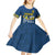Custom Ukraine Volleyball Kid Short Sleeve Dress Cholovicha Zbirna Ukrainy z Volejbolu