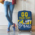 Custom Ukraine Volleyball Luggage Cover Cholovicha Zbirna Ukrainy z Volejbolu