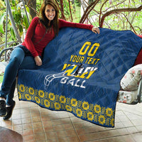 Custom Ukraine Volleyball Quilt Cholovicha Zbirna Ukrainy z Volejbolu