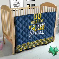 Custom Ukraine Volleyball Quilt Cholovicha Zbirna Ukrainy z Volejbolu