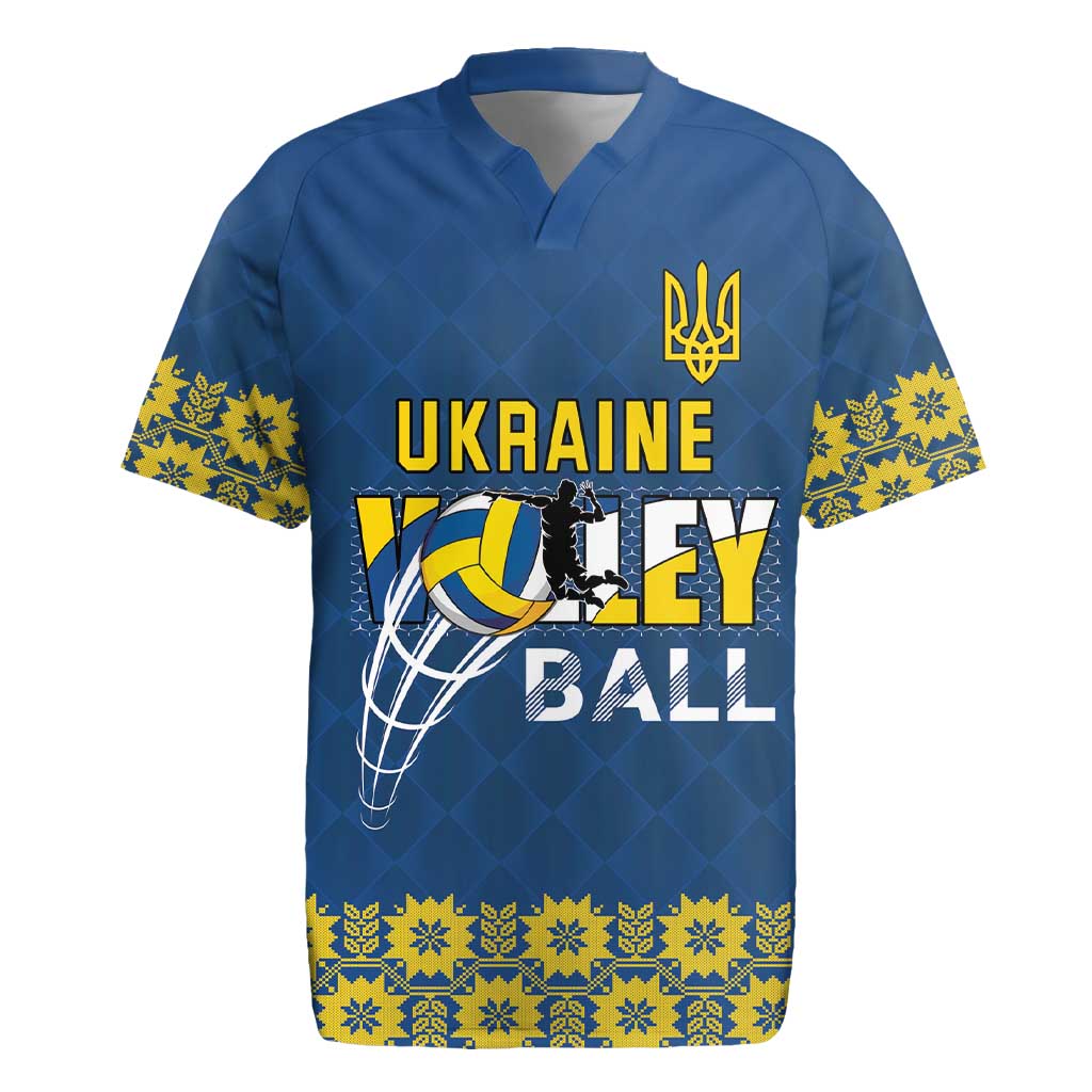 Custom Ukraine Volleyball Rugby Jersey Cholovicha Zbirna Ukrainy z Volejbolu