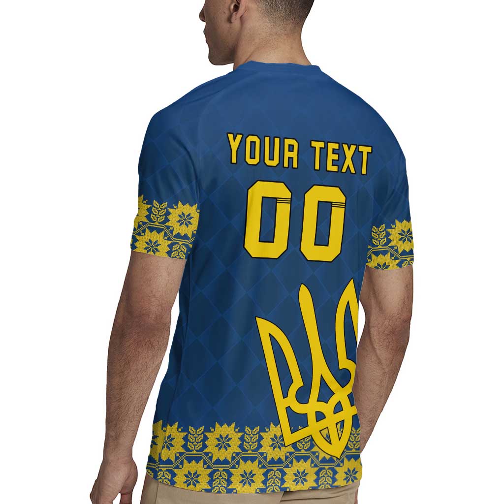 Custom Ukraine Volleyball Rugby Jersey Cholovicha Zbirna Ukrainy z Volejbolu