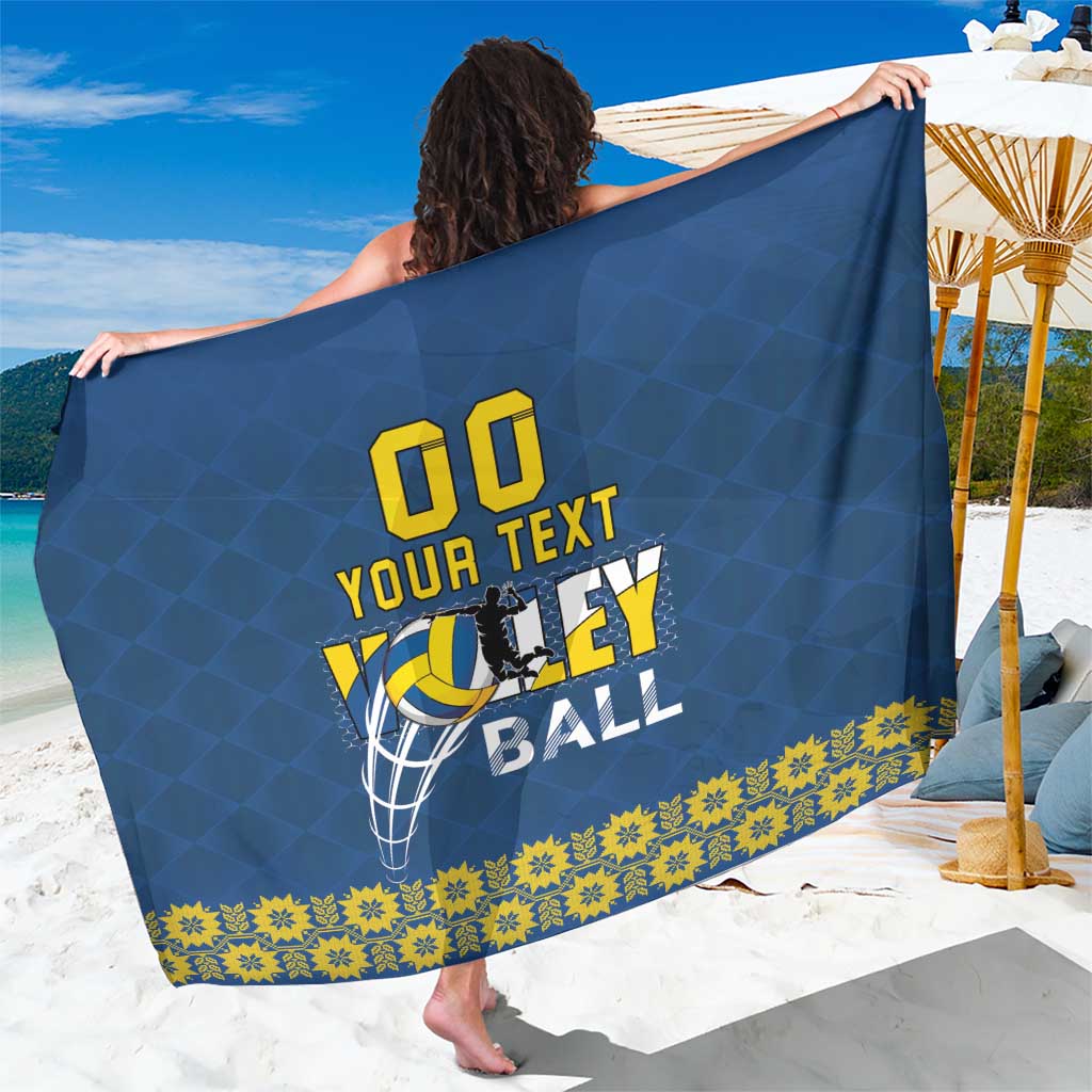 Custom Ukraine Volleyball Sarong Cholovicha Zbirna Ukrainy z Volejbolu