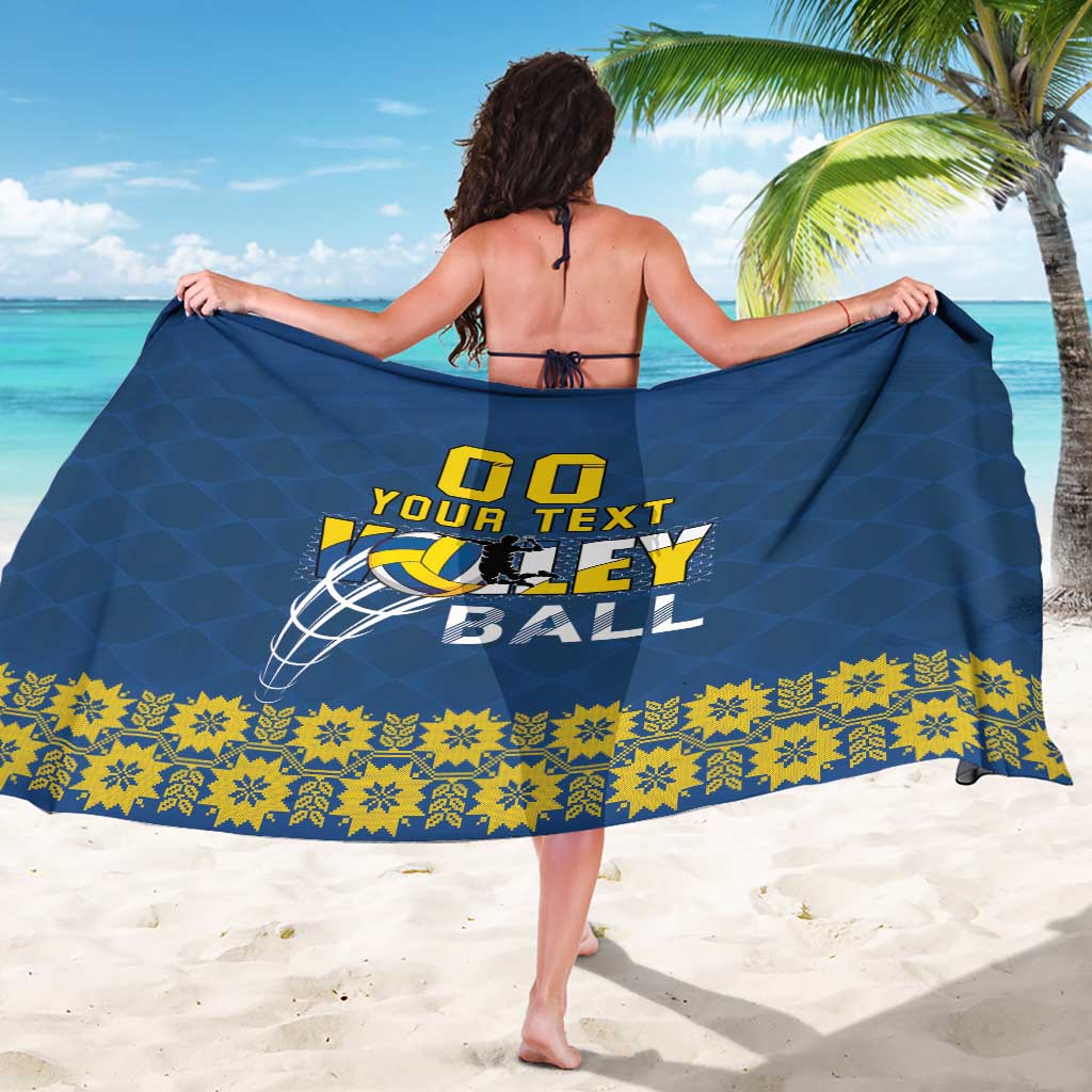 Custom Ukraine Volleyball Sarong Cholovicha Zbirna Ukrainy z Volejbolu