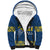 Custom Ukraine Volleyball Sherpa Hoodie Cholovicha Zbirna Ukrainy z Volejbolu