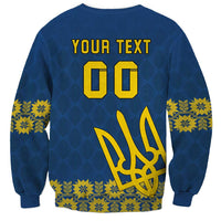 Custom Ukraine Volleyball Sweatshirt Cholovicha Zbirna Ukrainy z Volejbolu