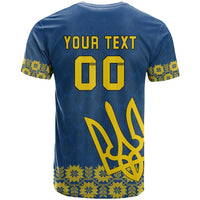 Custom Ukraine Volleyball T Shirt Cholovicha Zbirna Ukrainy z Volejbolu